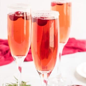 Cranberry Mimosa