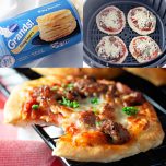 Mini Air Fryer Pizza