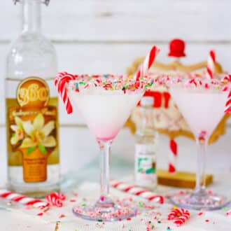 Vanilla Peppermint Martini