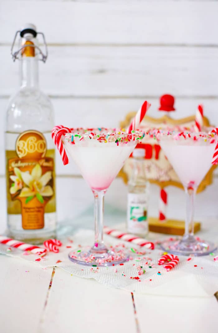 Vanilla Peppermint Martini