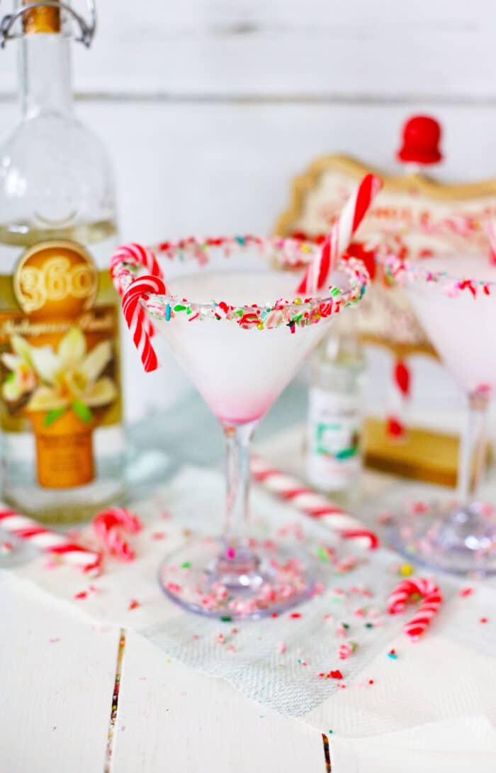 Vanilla Peppermint Martini