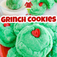 Grinch Cookie Pin