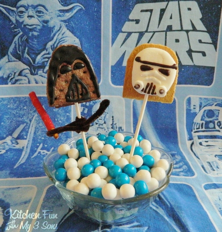 Darth Vader和暴风雪S'moresPops